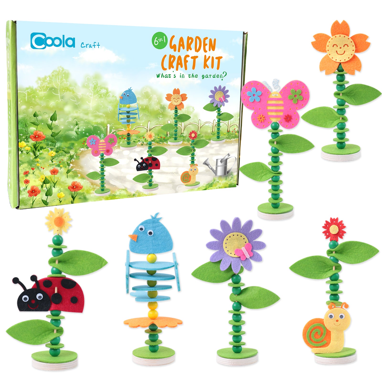 Coola Spring Craft Kit for Kids - Art and Craft DIY Early Educational –  COOLACRAFTSDIRECTUSA